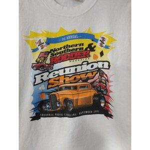 Northern and Southern Rodder Magazine Graphic Tee Size Md Reunion Show Retro